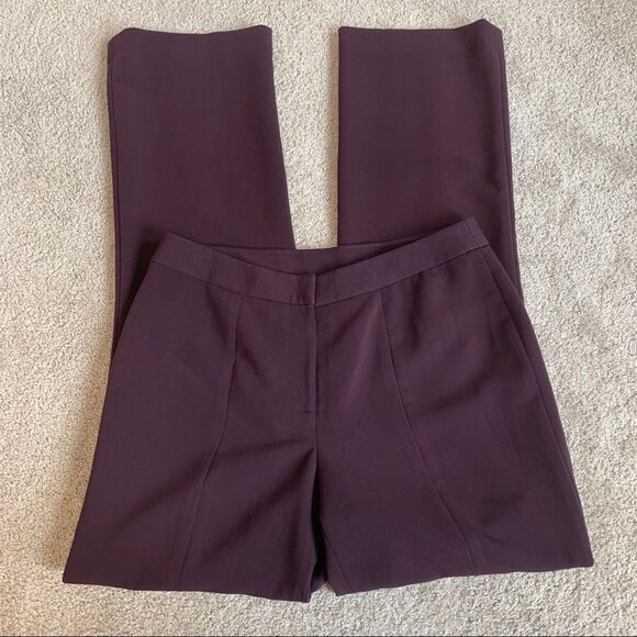 SIMON Chang plum colour dress pants trousers Sz 6 - Picture 5 of 15